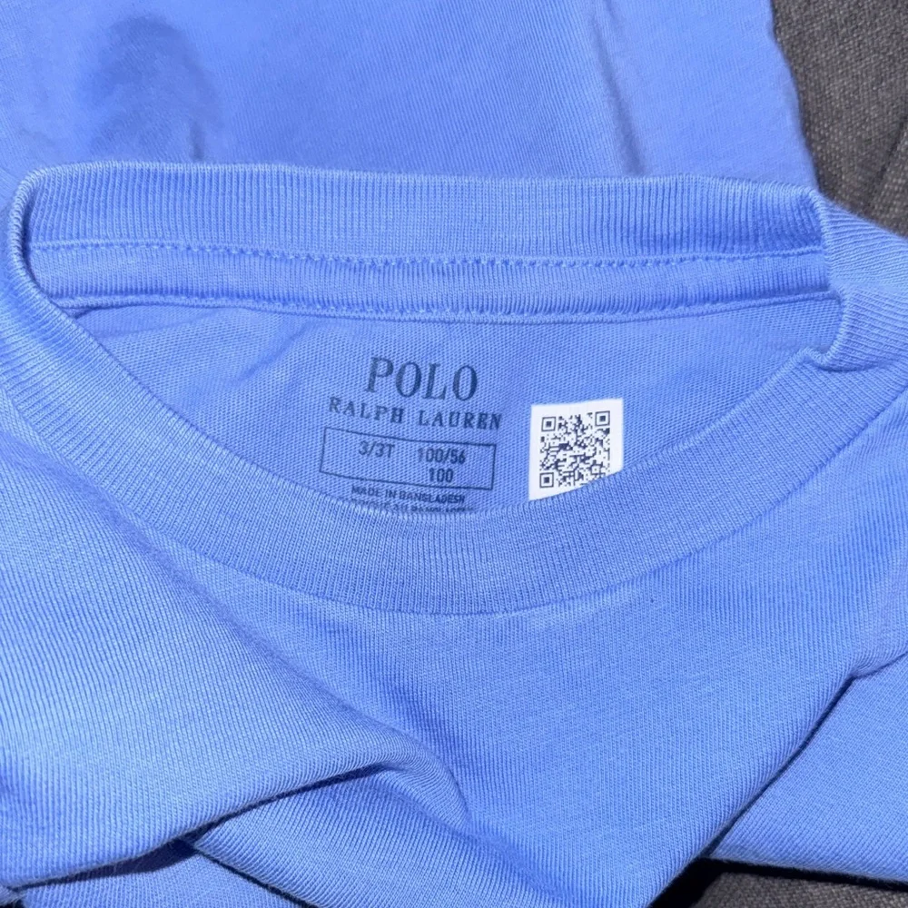 Polo by Ralph Lauren Kids Blue and Yellow Tee - Picture 3 of 3